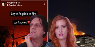 Miraj Grbić i Marija Omaljev evakuacija zbog požara